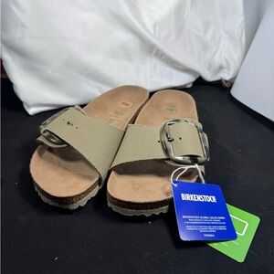 Birkenstock Madrid Vegan Big Buckle Slides